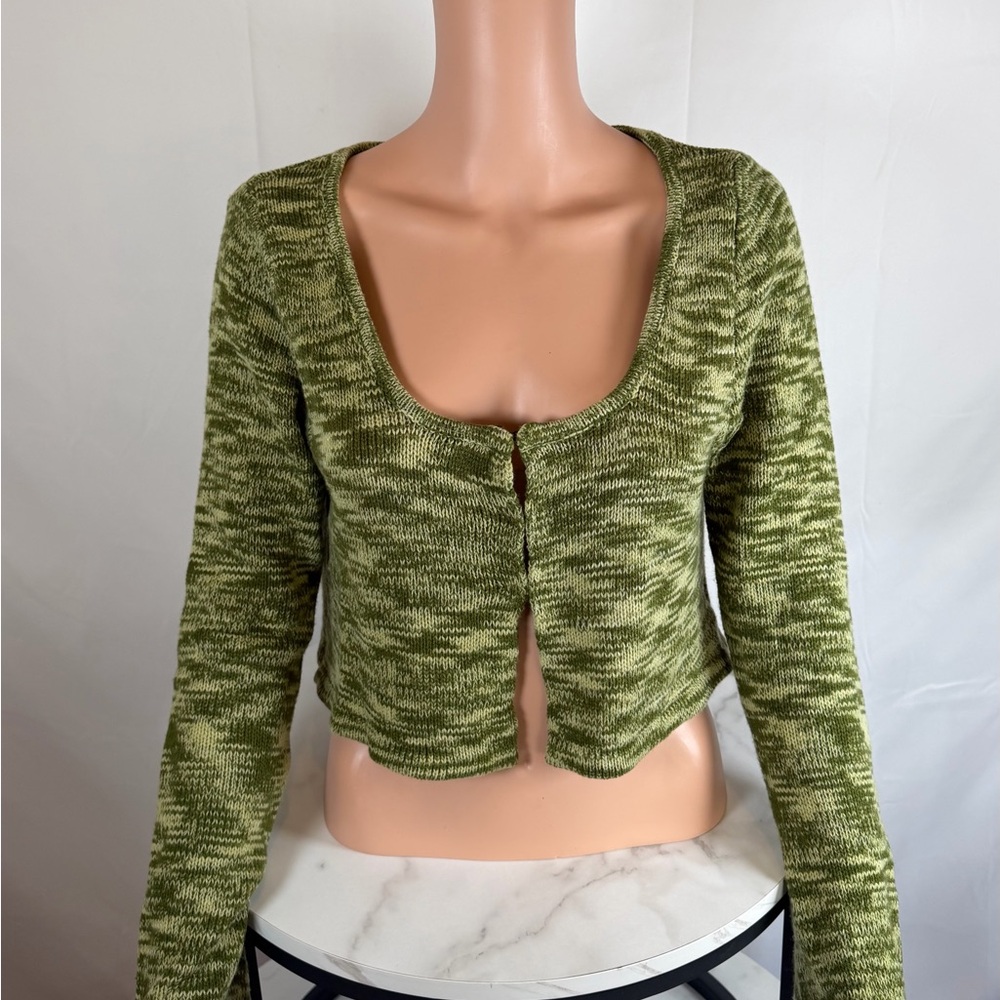 Edikted Olive Knit Sweater